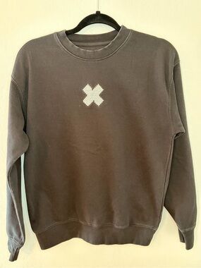 XPLR Sam and Colby Women’s black Crewneck Sweatshirt 0023